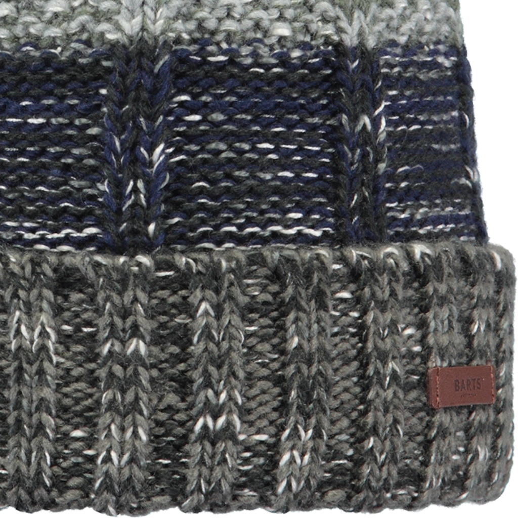 barts vista beanie dark grey