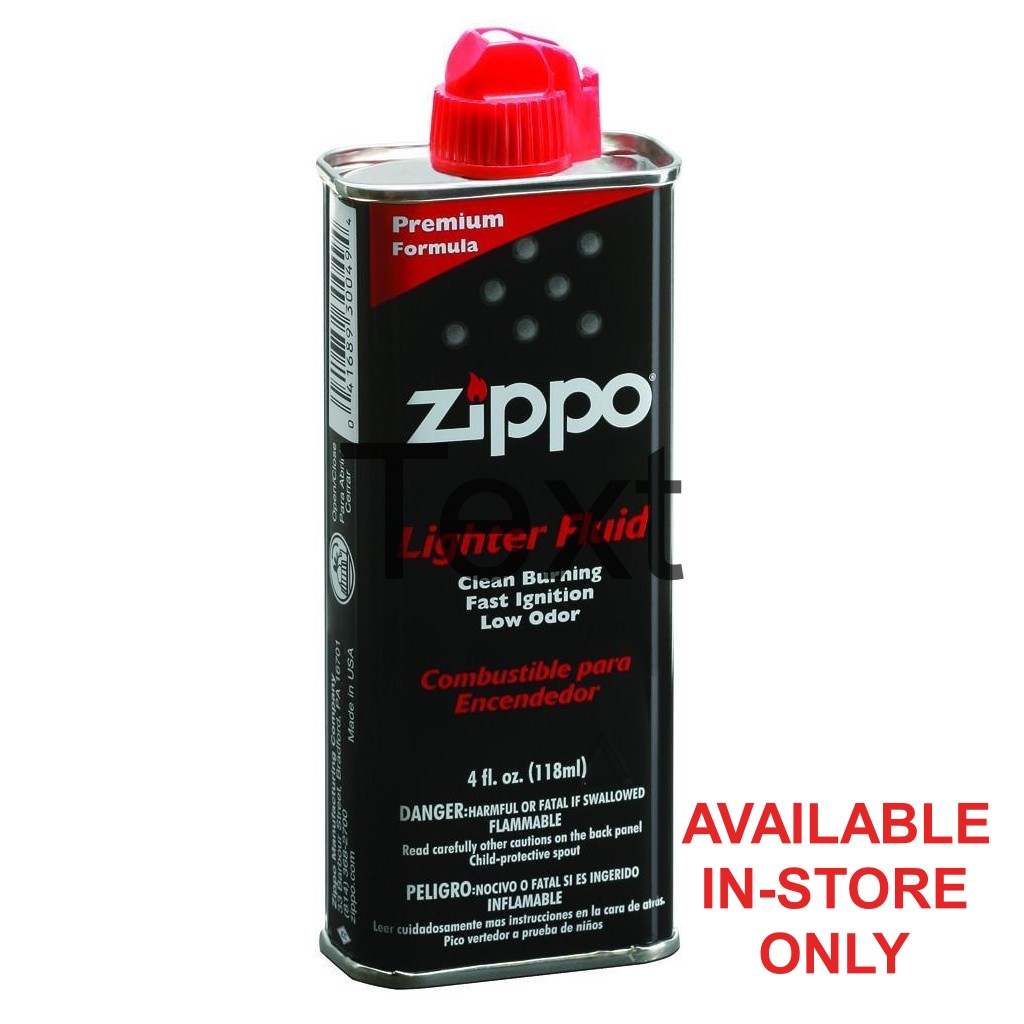 zippo lighter fluid