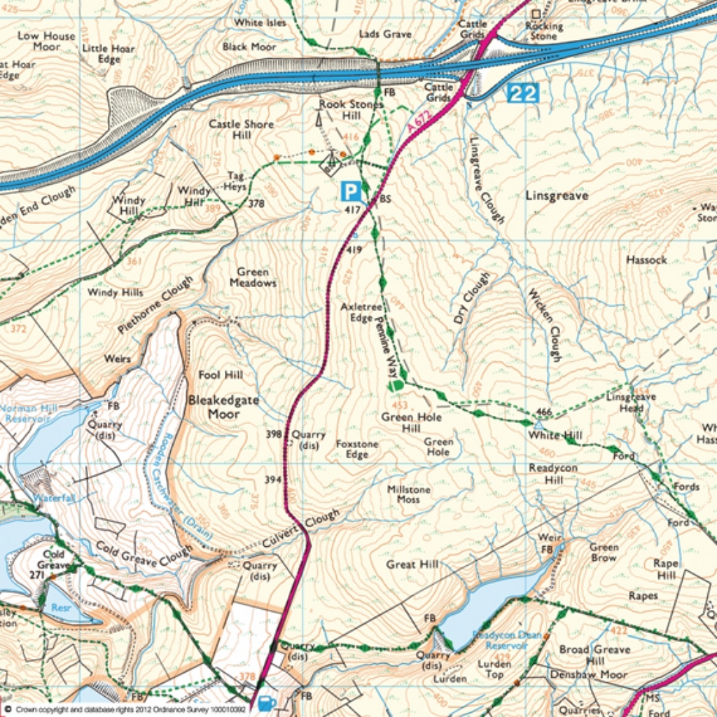 BACOutdoors: Around & About - White Holme Moss, Ripponden, Moss Moor ...