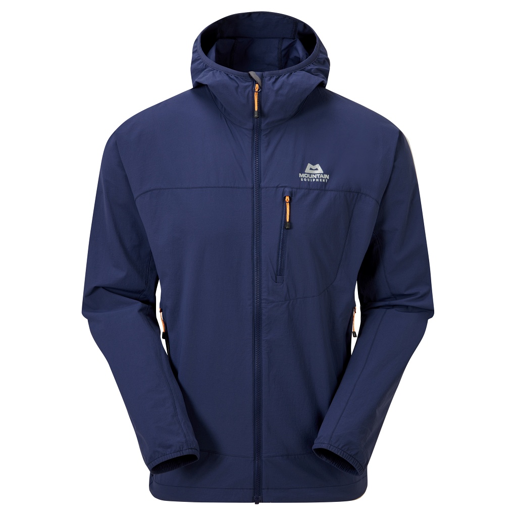 BACOutdoors: Mountain Equipment Echo Hooded Jacket Mens - Medieval Blue