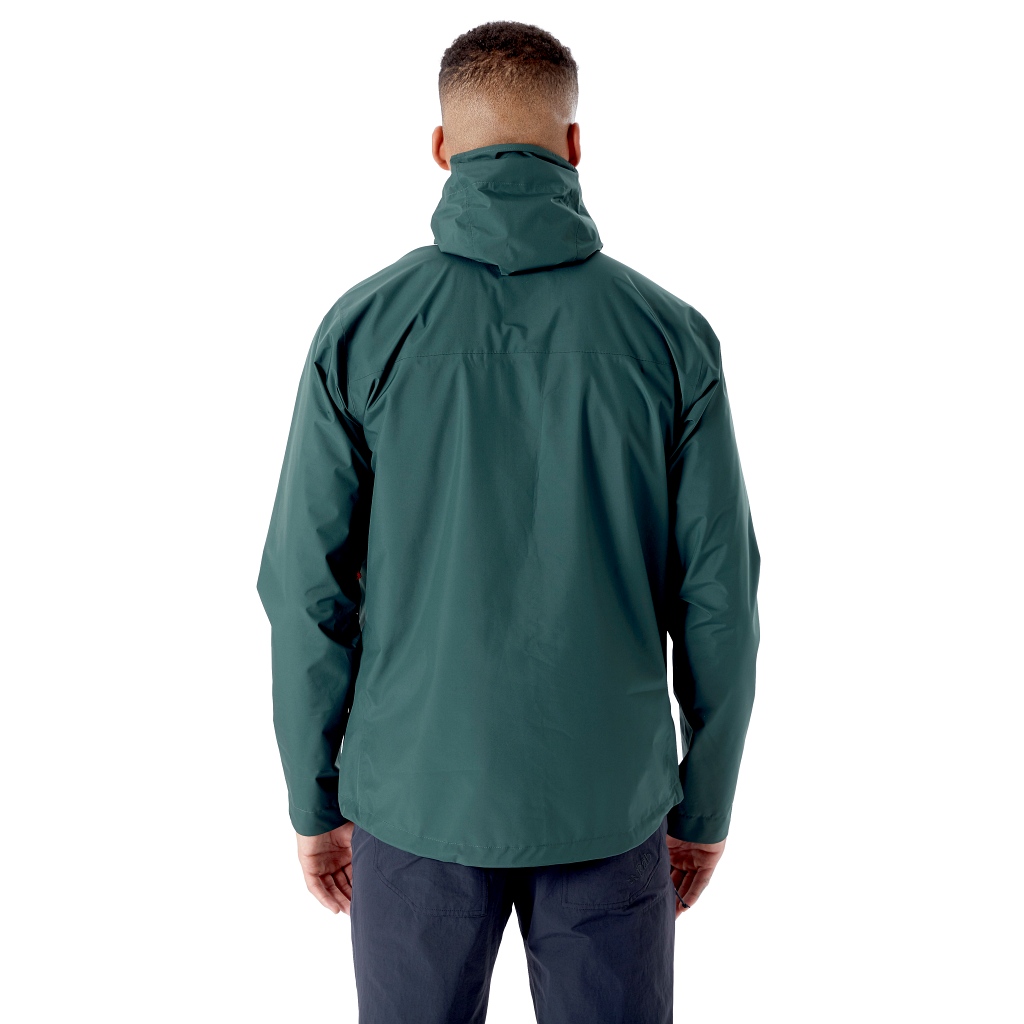 BACOutdoors: Rab Downpour Eco Jacket Mens - Pine