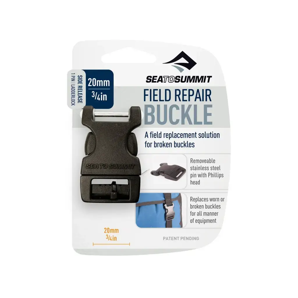 Sea to Summit  Field Repair Buckle Side Release with Removable Pin 20mm